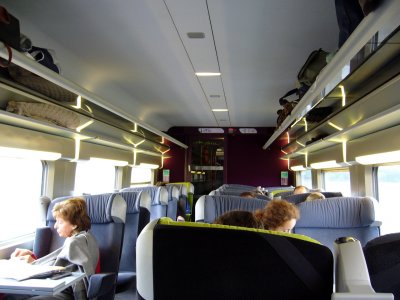 TGV Train  - South of Paris