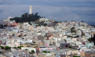Coit Tower Surrounded by SF