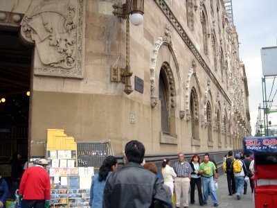 VISTA LATERAL PALACIO POSTAL MEXICANO