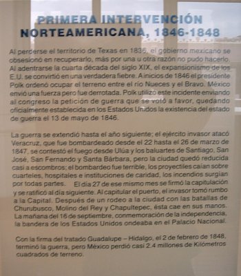 PRIMERA INTERVENCIN NORTEAMERICANA  1846-1848