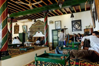 Le clbre Caf des nattes  Sidi Bou Sad