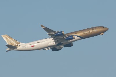 Airbus A340-300 Gulf Air A4O-LJ