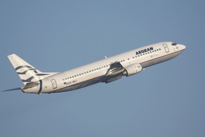 Boeing 737-400 Aegean SX-BGJ
