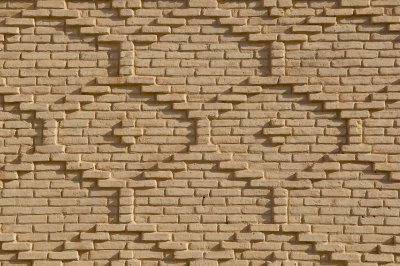 Mur en brique caractristique de Tozeur