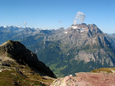 Blick zum Glrnischmassiv