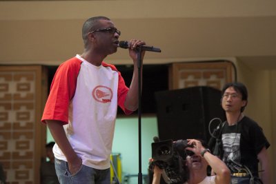 Youssou N'Dour + Camera Crew
