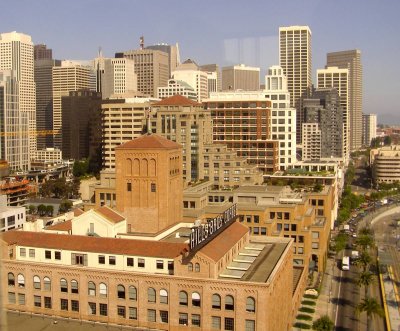 San Francisco from the Bay Bridge