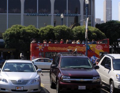 Another bus tour in Fisherman's Wharf