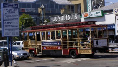 A San Francisco trolley