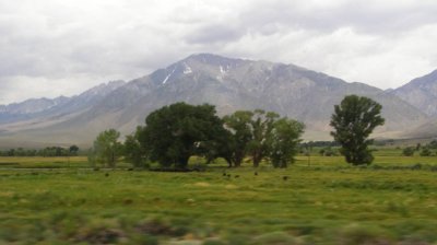 Leaving Reno under threatening skies