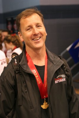 Winning coach Paul McGrath