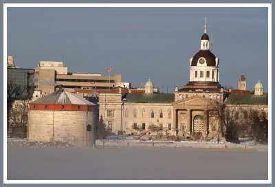 Kingston City Hall and Martello Tower