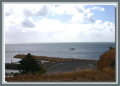Boat ramp and parking area Stansbury