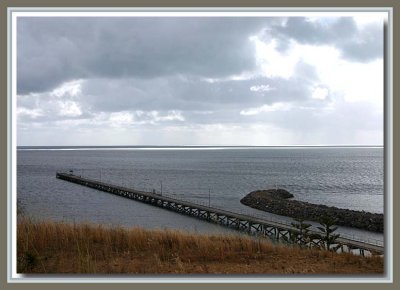 Jetty and breakwater Stansbury