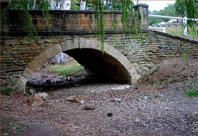 No water flowing in Brownhill Creek