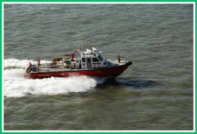 Fireboat, New York City.