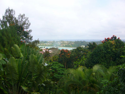 vue de la gallerie et de la maison, fatumaru bay
