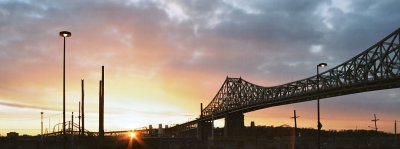 The Jacques-Cartier Bridge