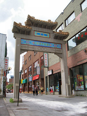 Quartier Chinois de Montréal en couleurs