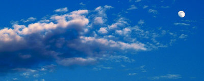 Moon and Clouds