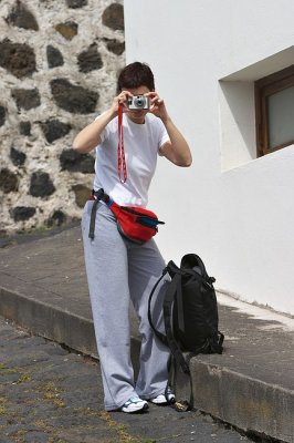 A bloody tourist.