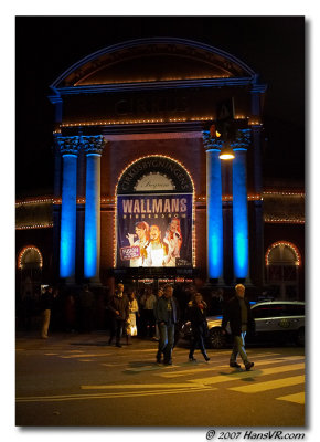 Wallmans nightclub in the old circus building
