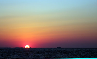 Sunset from Cape May/Lewes ferry
