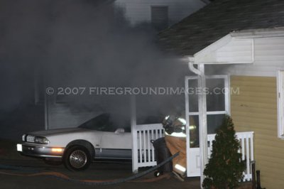 Seymour Ave. Fire (Seymour, CT) 2/2/07
