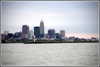 Approaching Cleveland,OH