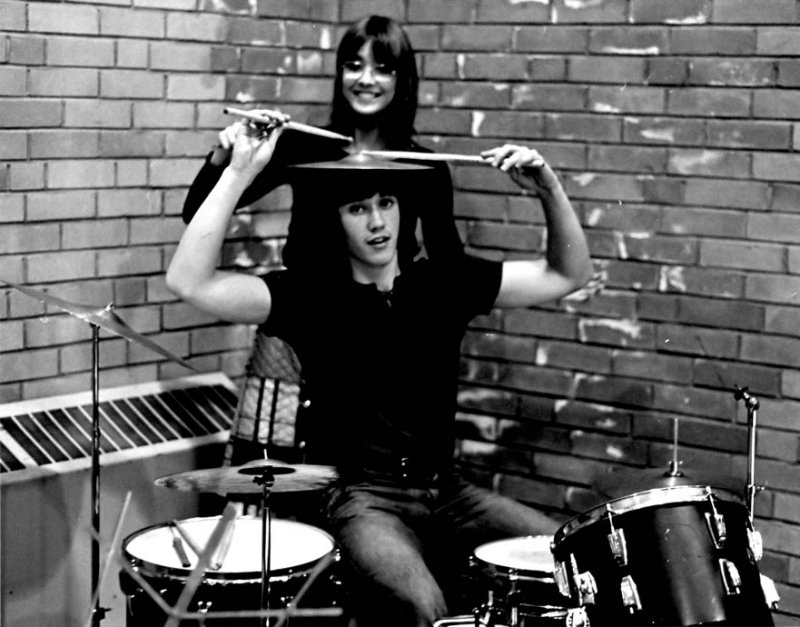 Peter Lacey (a real sex cymbal) and Mary Shay