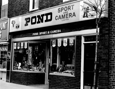 Pond Sport and Camera - Simcoe (bought my Pentax SV in '69)