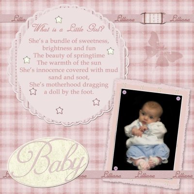 Lilly Scrapbook page 5