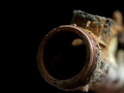 February 24 2007: Discarded Pipe