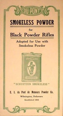 Cover of Du Pont Schuetzen Smokeless Flyer
