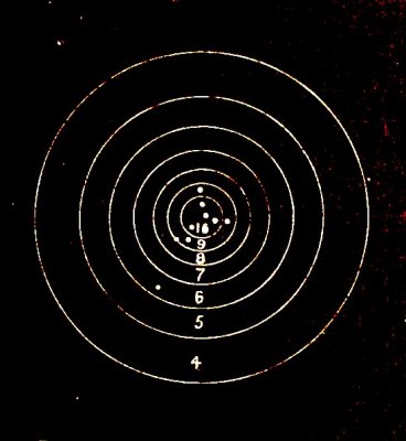 200-Yard, Off-Hand Target Shot by G.H. Wentworth, June 12, 1886 at Dover, N.H.