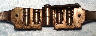 Extremely Rare Massachusetts Arms Co. Mold With No. 2 and No. 3 Cavities