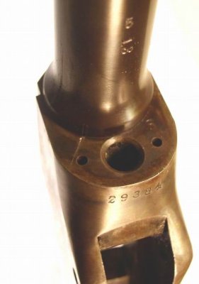 Front of Receiver & Barrel Markings