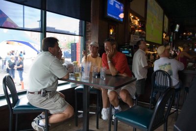 Post 83 fans at Graffitti's