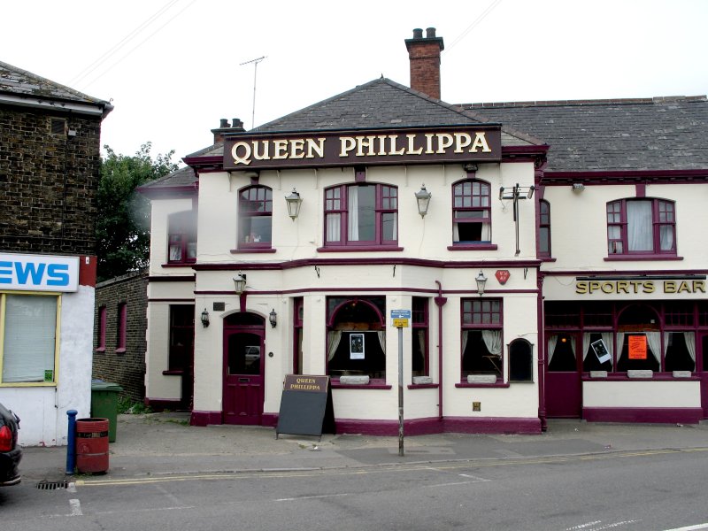 The Queen Phillipa public house.