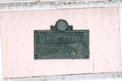 Albert Bridge built 1874.