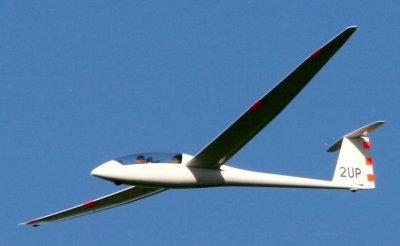 Two seater glider.