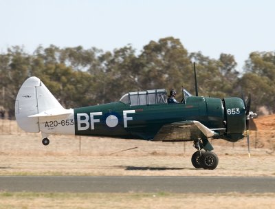 Wirraway Takeoff