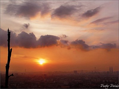 The Ampang Lookout Point - Sunset