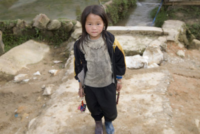 Young Little Tribal Girl