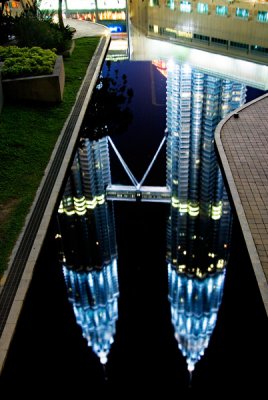 Reflection Of Petronas Twin Towers