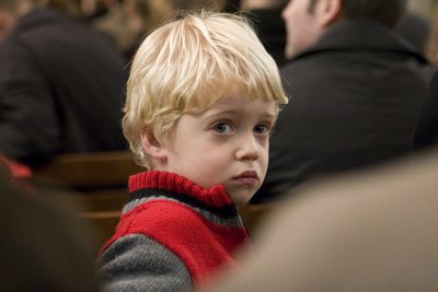 Boy in Church (original)