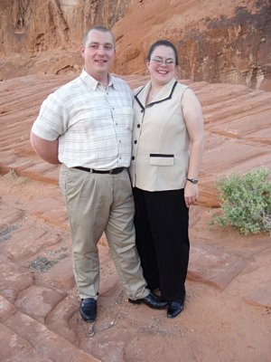 Scott and  Karin at the Valley of Fire