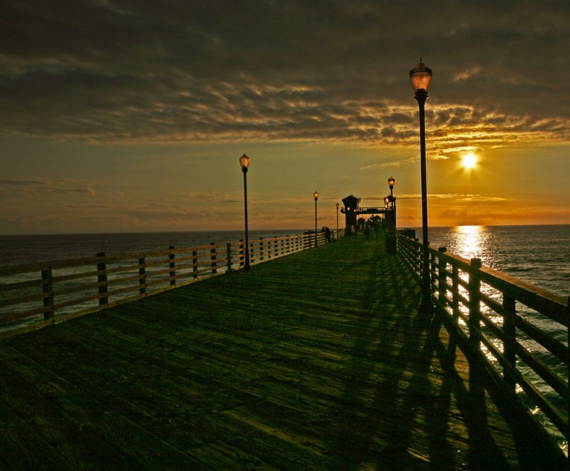 Early Evening on the Pier