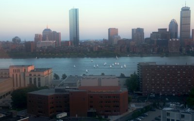 Overlooking the Charles River