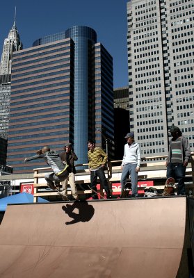 Skateboarders - South Street Seaport
